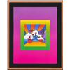 Image 2 : Peter Max- Original Lithograph "Cosmic Runner on Blends Ver. II"