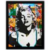 Image 1 : Nastya Rovenskaya- Original Mixed Media on Paper "The Shadow of Marilyn"