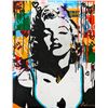 Image 2 : Nastya Rovenskaya- Original Mixed Media on Paper "The Shadow of Marilyn"
