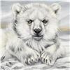 Image 2 : Martin Katon, "Polar Bear" Framed Original Oil Painting on Canvas Hand Signed with Letter of Authent