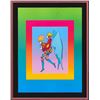 Image 2 : Peter Max- Original Lithograph "Tip Toe Floating on Blends II"