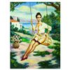 Image 1 : Taras Sidan- Original Oil on Canvas "Gabriele"