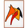 Image 2 : Alexander Calder- Lithograph "DLM141 - Lune jaune et porc qui pique"