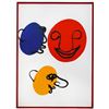 Image 2 : Alexander Calder- Lithograph "DLM221 - Visages"