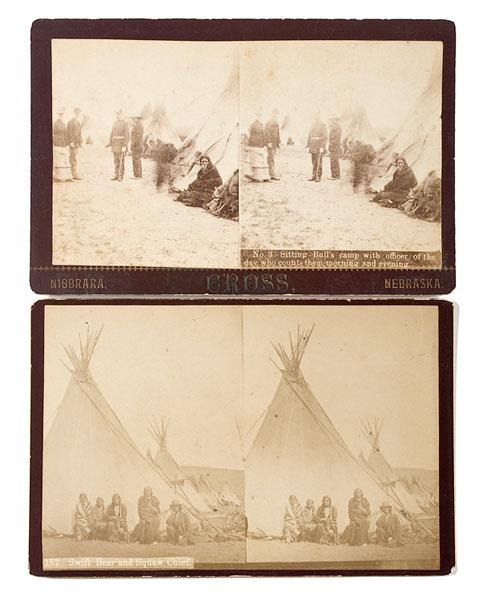 W.R. Cross, Niobrara, Neb., American Indian Stereoviews,