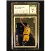 Image 1 : 1996-97 COLLECTOR'S CHOICE NO.267 KOBE BRYANT (NEAR MINT 7)