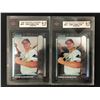 Image 1 : 1999 BOWMAN CHROME NO.431 JOSH HAMILTON RC (KSA 9.5) X2