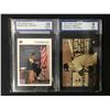 Image 1 : HIGH GRADE SPORTS CARD LOT (MICHAEL JORDAN/ MICKEY MANTLE BASEBALL PREVIEWS)