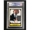 Image 1 : 1991 SCORE NO.434 WAYNE GRETZKY LADY BYNG TROPHY (GCG 9.5)