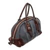 Image 2 : Prada Blue Denim Leather Bowler Shoulder Bag