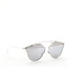 Image 2 : Christian Dior So Real S Aviator Sunglasses Studded Acetate and Metal Silver