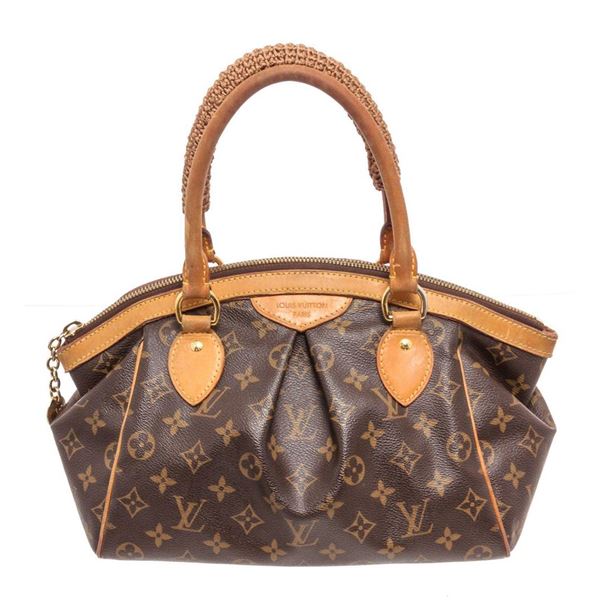 Louis Vuitton Brown Monogram Tivoli PM Satchel Bag