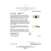 Image 4 : 1.27 ctw Blue Sapphire And Diamond Ring And Band - 14KT Yellow Gold