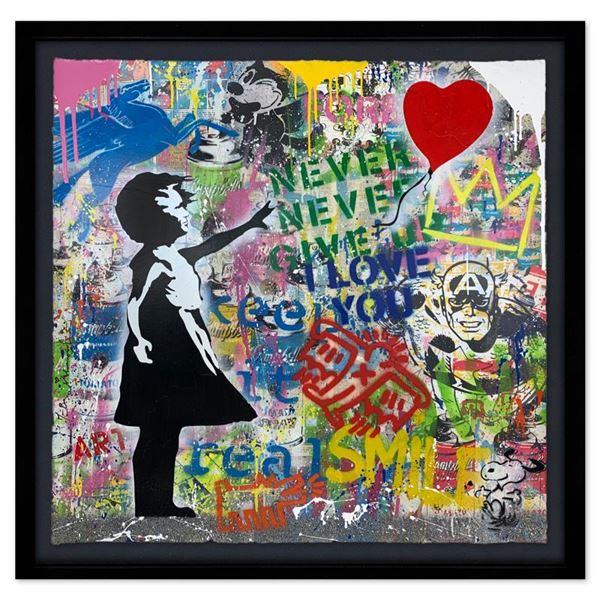 Balloon Girl by Mr Brainwash Original