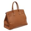 Image 4 : Hermes Gold Clemence Leather Birkin 35 Bag
