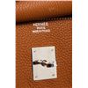 Image 5 : Hermes Gold Clemence Leather Birkin 35 Bag