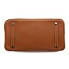 Image 9 : Hermes Gold Clemence Leather Birkin 35 Bag