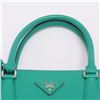 Image 5 : Prada Green Saffiano Leather Galleria Double Zip 2Way Bag