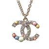 Image 3 : Chanel Silver Rhinestones and Pearl Necklace