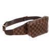 Image 2 : Louis Vuitton Damier Ebene Canvas Leather Geronimos Waist Bag