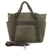 Image 1 : Hermes Khaki Feu New Tote Sac de Pansage Groom Boot and Helmet Tote Bag