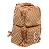 Image 2 : Gucci Red Canvas Large GG LA Backpack Bag