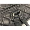 Image 5 : Chanel Vintage Black Quilted Caviar Leather CC Drawstring Backpack