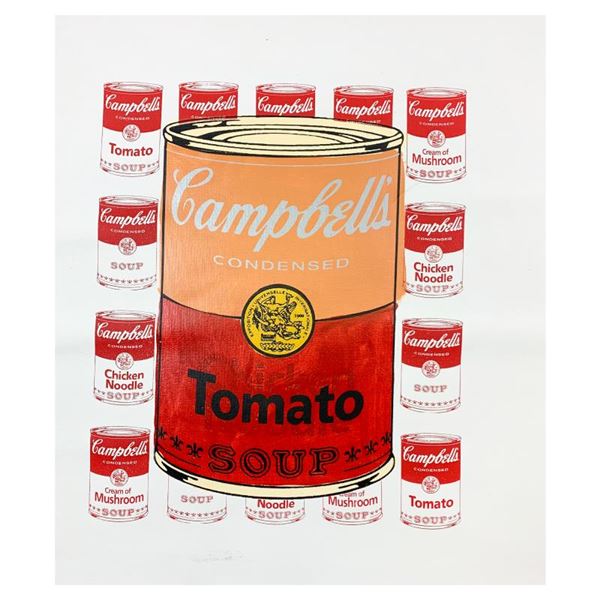 Campbell's Tomato by Steve Kaufman (1960-2010)