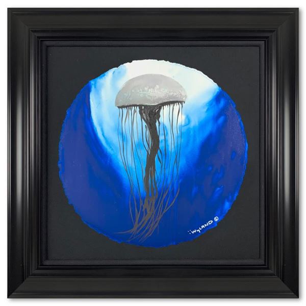 Blue Jellyfish Float by Wyland Original