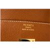 Image 8 : Hermes Brown Leather Brikin 40cm Satchel Bag