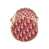 Image 4 : Christian Dior Red Canvas Leather Trotteur Crossbody Bag