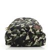 Image 3 : Fendi Green Camo Printed Nylon Front Pocket Large Backpack