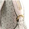 Image 6 : Salvatore Ferragamo Fiamma Satchel Laser Cut Leather Medium White