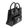 Image 2 : Balenciaga Green Leather Padlock All Afternoon Tote Bag