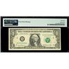 Image 2 : USA, FRB of New York, $1 Federal Reserve Note, series 1981, serial B23435068H, with missing back pri