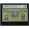 Image 1 : Bogota, Colombia, Banco Nacional de la Republica, 100 pesos specimen, 1-3-1888, series A, PMG Choice