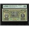 Image 1 : Bogota, Colombia, Banco Nacional de la Republica, 100 pesos specimen, 2-1-1893, series A, PMG Choice