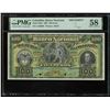 Image 1 : Bogota, Colombia, Banco Nacional de la Republica, 100 pesos specimen, 4-3-1895, series A, PMG Choice