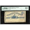 Image 1 : Cartagena, Colombia, Banco de Cartagena, 1 peso, 1-1-1882, serial 5547, with purple payment stamp, P
