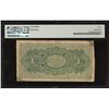 Image 2 : Cartagena, Colombia, Banco de Cartagena, 1 peso, 1-1-1882, serial 5547, with purple payment stamp, P