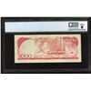 Image 2 : San Jose, Costa Rica, Banco Central, 1000 colones, 27-9-2004, series D, serial D93853182, inverted w