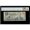 Image 2 : San Jose, Costa Rica, Banco Central, 10 colones, 2-10-1985, series D, serial D36098024, full overpri