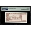 Image 2 : Cuba, Banco Central, 1000 pesos, 2021, series JA-11, solid serial 666666, PMG Gem UNC 65 EPQ.