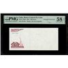 Image 1 : Cuba, Banco Central, 100 pesos, 2021, serial 241104, printed fold error, PMG Choice AU 58 EPQ, fines