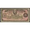 Image 1 : Santo Domingo, Dominican Republic, Banco Nacional, 14-8-1889, 5 pesos, series B, serial 56459.