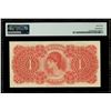 Image 2 : Guatemala, Banco Agricola Hipotecario, 1 peso, 30-6-1920, serial 1616415, PMG Choice UNC 64.