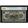 Image 1 : Mexico City, Mexico, Banco de Mexico, 20 pesos specimen, (1925-34), PCGS Banknote Choice UNC 64 PPQ.