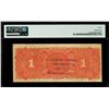 Image 2 : Leon, Nicaragua, Tesoreria General, 1 peso, 1-4-1896, overprint on Banco Agricola Mercantil, series 