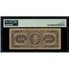 Image 2 : Nicaragua, Banco Central, 50 cordobas, 26-4-1962, series A, serial 957857, PMG Choice Fine 15.