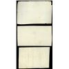 Image 2 : Lot of three Paraguay, Tesoro Nacional, (1865) notes: 3, 2, and 1 pesos.